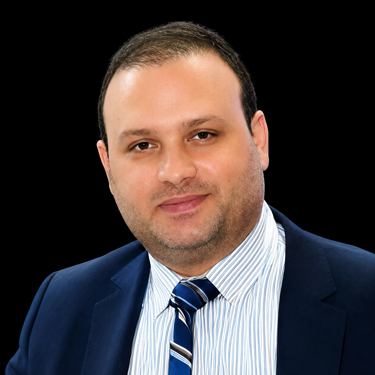 Portrait of Iyad Abo Al Shamat, General Manager of Syria Link