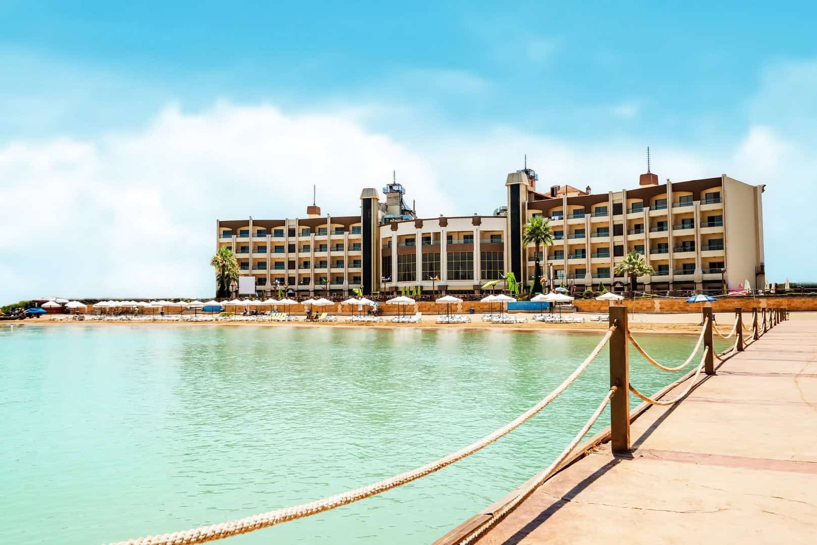 Golden Beach Resort exterior and gardens