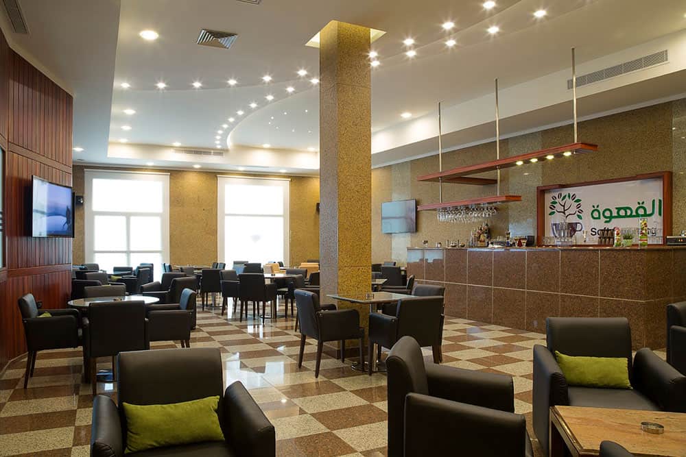 Shahin Tower Hotel suite interior