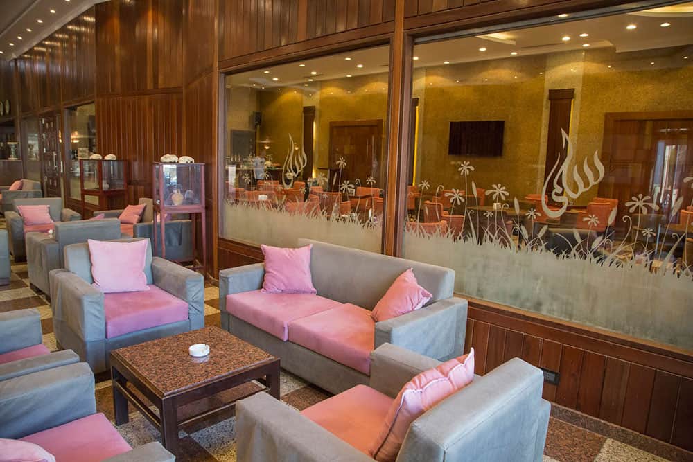 Shahin Tower Hotel dining area