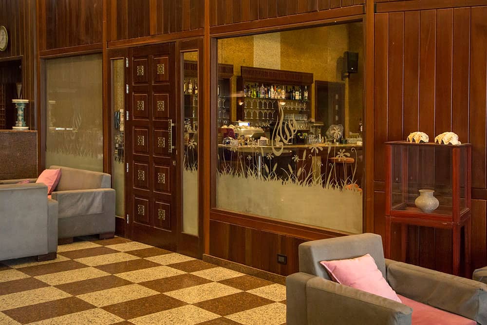 Shahin Tower Hotel lobby area