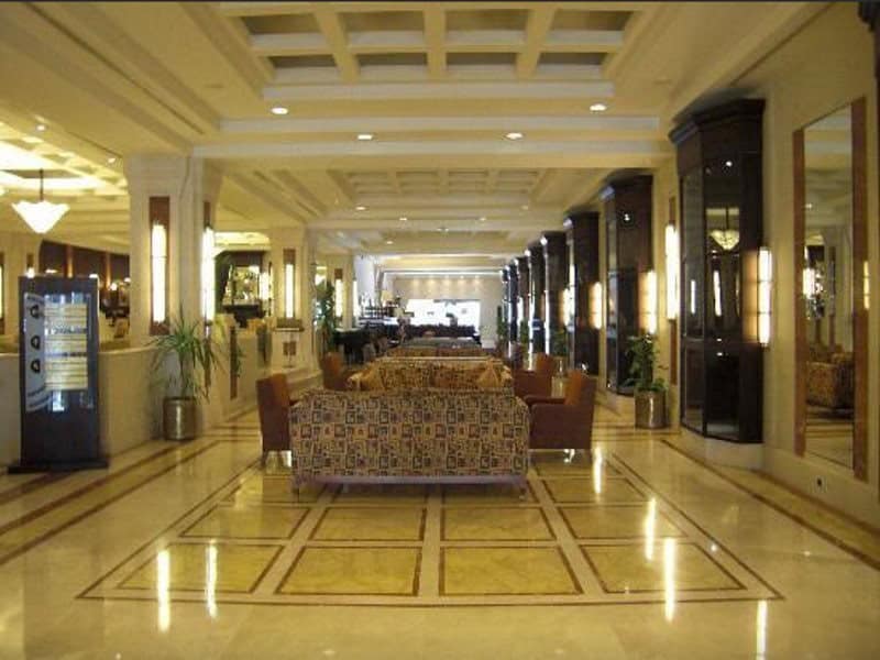 Sheraton Aleppo Hotel lobby and reception