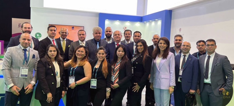 Syria Link travel team at an international tourism event